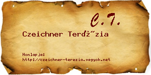Czeichner Terézia névjegykártya